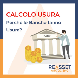 Calcolo usura bancaria: perché le banche fanno usura? Leggi il focus per capire come vengono applicati i tassi usurari su mutuo o c/c.