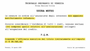 usura mutuo